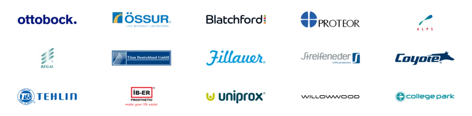 Бренды в каталоге m-lotos: Ottobock, Össur, Blatchford, Proteor, ALPS, Fillauer, Streifeneder, Coyote, WillowWood, College Park, Uniprox, Regal, Titan Deutschland, TEHLIN, iB-ER